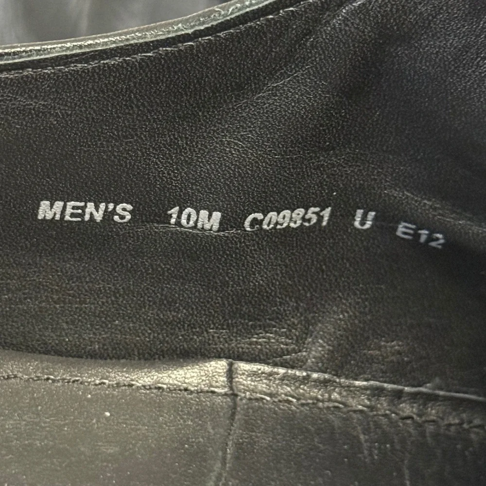 Cole Haan Mens Air Giraldo Bike Toe Oxford Black Leather Dress Shoes C09851 10M
